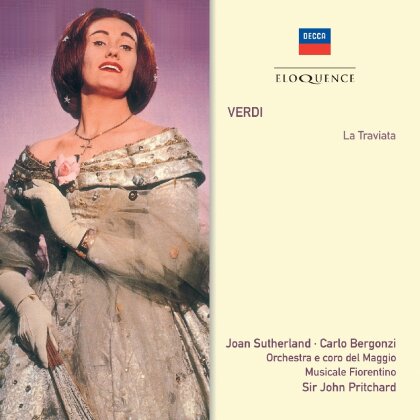 Dame Joan Sutherland, Carlo Bergonzi, Sir John Pritchard, Giuseppe Verdi (1813-1901) & Orchestra e Coro del Maggio Musicale Fiorentino - La Traviata - Eloquence (2 CD)