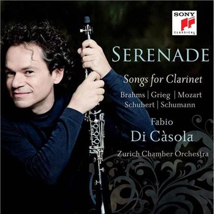 Johannes Brahms (1833-1897), Edvard Grieg (1843-1907), Wolfgang Amadeus Mozart (1756-1791), Franz Schubert (1797-1828), … - Serenade - Songs For Clarinet