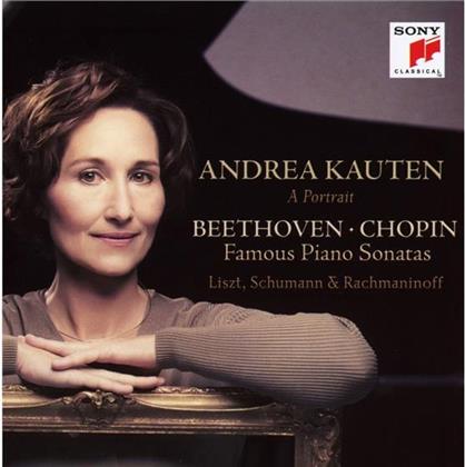Ludwig van Beethoven (1770-1827), Frédéric Chopin (1810-1849), Franz Liszt (1811-1886) & Andrea Kauten - Famous Piano Sonatas (2 CDs)