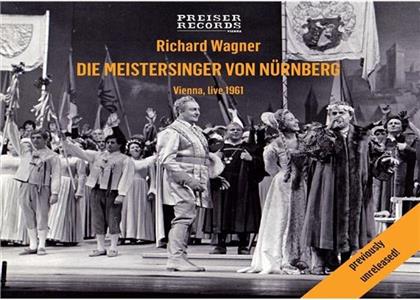 Otto Werner, Hans Hotter, Karl Friedrich, Hans Schweiger, … - Meistersinger Von Nürnberg - Vienna live 1961 (4 CDs)