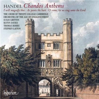 Trinity College Choir, Georg Friedrich Händel (1685-1759), Stephen Layton, Susan Gritton, Iestyn Davies, … - Chandos Anthems
