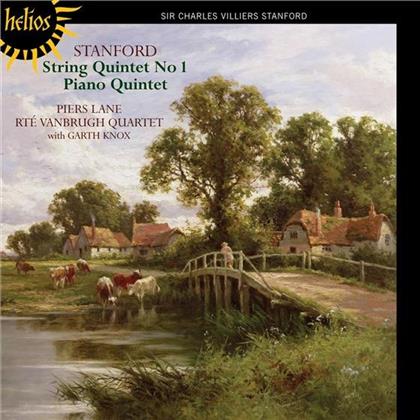 RTE Vanbrugh Quartett, Sir Charles Villiers Stanford (1852-1924) & Lane Piers (Klavier) - Quintette pour piano et cordes en ré mineur, op. 25 *, Quintette à cordes n° 1 en fa majeur, op. 85 ** - String Quintet No 1, Piano Qintet