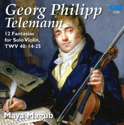 Georg Philipp Telemann (1681-1767) & Maya Magub - 12 Fantasias For Solo Violin