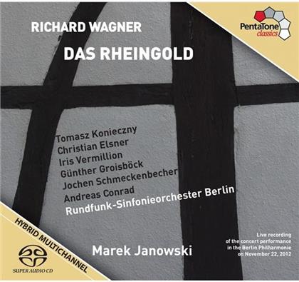 Tomasz Konieczny, Christian Elsner, Iris Vermillion, Günther Groisböck, … - Das Rheingold - Live Recording 22. November 2012 (2 Hybrid SACDs)