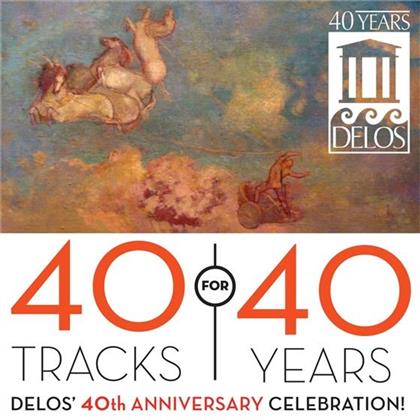 Various & Divers Komponisten - 40 Tracks For 40 Years : Delos' 40th Anniversary Celebration (3 CDs)