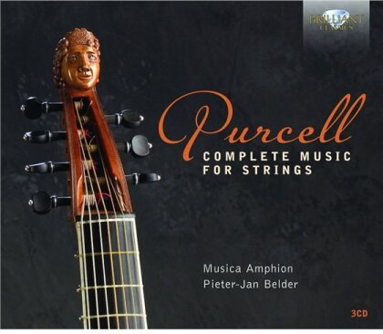 Musica Amphion, Henry Purcell (1659-1695) & Pieter-Jan Belder - Complete Music For Strings / komplette Werke für Streicher (3 CDs)