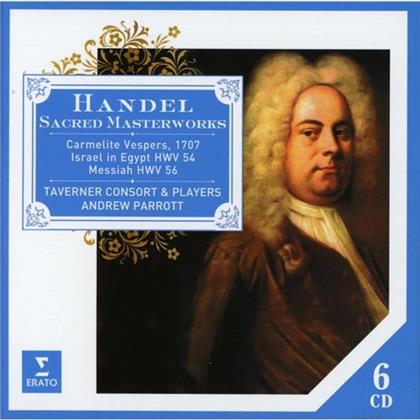 Taverner Consort, Andrew Parrott, Georg Friedrich Händel (1685-1759) & Andrew Parrott - Geistliche Meisterwerke (6 CDs)