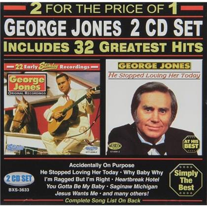George Jones - 32 Greatest Hits (2 CDs)