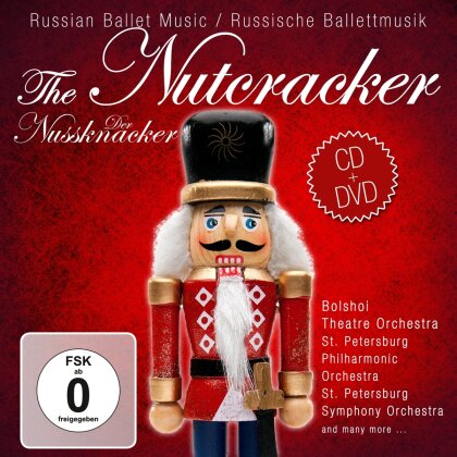 Various, Bolshoi Theatre Orchestra, Saint Petersburg Philharmonic Orchestra, St. Petersburg Symphony Orchestra & + - The Nutcracker - Russian Ballet Music (CD + DVD)
