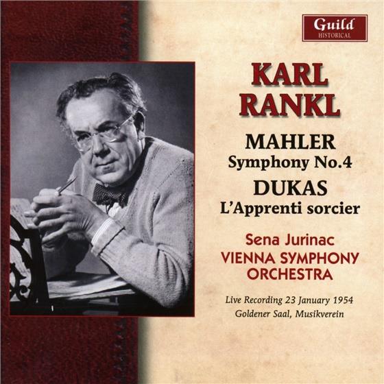 Gustav Mahler (1860-1911), Paul Dukas (1865-1935), Karl Rankl, Sena Jurinac & Vienna Symphonic Orchestra - Karl Rankl - Mahler, Dukas 1954 - Live Recording 23 January 1954, Goldener Saal, Musikverein