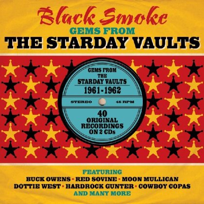 Black Smoke - Various - Gems From The Starday Vaults 1961-'62 (Version Remasterisée, 2 CD)