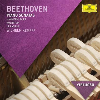 Ludwig van Beethoven (1770-1827) & Wilhelm Kempff - Piano Sonatas Nos.21/26/29 - Hammerklavier - Waldstein - Les adieux