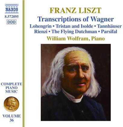 Franz Liszt (1811-1886) & William Wolfram - Klavierwerke Vol. 36 - Transcriptions of Wagner