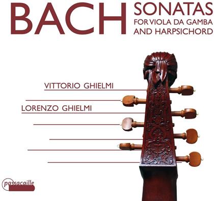 Johann Sebastian Bach (1685-1750), Vittorio Ghielmi & Lorenzo Ghielmi - Sonaten Fuer Gambe & Cembalo - Sonatas For Viola Da Gamba And Harpsichord