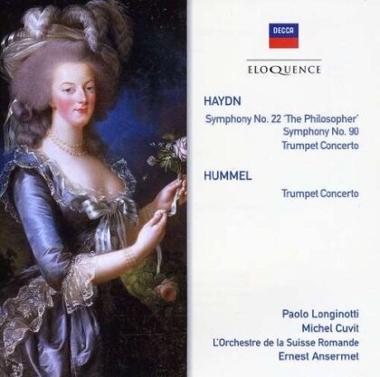 Paolo Longinotti, Michel Cuvit, Joseph Haydn (1732-1809), Johann Nepomuk Hummel (1778-1837), … - Haydn - Symphonies Nos. 22 & 90 - Trumpet Concerto, Hummel - Trumpet Concerto - Eloquence