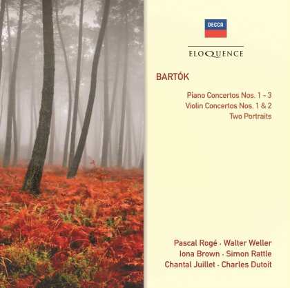 Pascal Rogé, Walter Weller, Iona Brown, Sir Simon Rattle, Chantal Juillet, … - Piano Concertos Nos. 1-3, Violin Concertos Nos. 1 & 2, Two Portraits (2 CDs)
