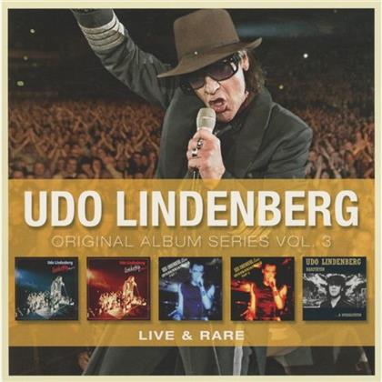 Udo Lindenberg - Original Album Series 3- Live & Rare (5 CDs)