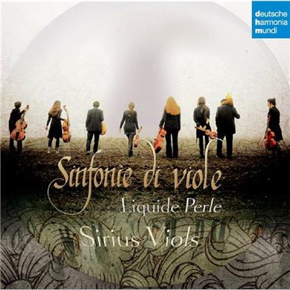 The Sirius Viols, Gregorio Allegri (1582-1652), William Byrd (1543-1623), Claudio Monteverdi (1567-1643) & Thomas Tallis (1505-1585) - Sinfonie Di Viole - Liquide Perle