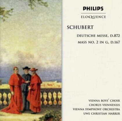 Die Wiener Sängerknaben, Chorus Viennensis, Franz Schubert (1797-1828), Uwe Christian Harrer & Vienna Symphonic Orchestra - German Mass/ Mass No. 2 In G - Deutsche Messe D.872 / Messe Nr. 2 in G, D.167 - Eloquence