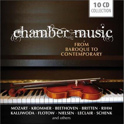 Trio Jean Paul Minguet & Ensemble Pyramid - Chamber Music From Baroque To Contemporary - Kammermusik Von Barock Zur Zeitgenoessischen Musik (10 CDs)