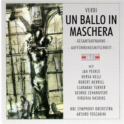Jan Peerce, Herva Nelli, Giuseppe Verdi (1813-1901), Arturo Toscanini & NBC Symphony Orchestra - Un Ballo In Maschera (2 CDs)