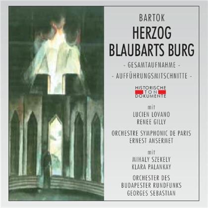 Lucien Lovano, Renee Gilly, Mihaly Szekely, Klara Palankay, … - Herzog Blaubarts Burg (2 CDs)