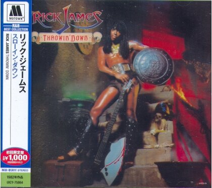 Rick James - Throwin' Down (Japan Edition, New Edition)