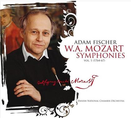 Adam Fischer, Wolfgang Amadeus Mozart (1756-1791) & Danish National Chamber Orchestra - Sinfonien Vol. 1 (1764-67)