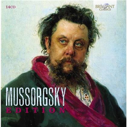 Alexander Warenberg, Nino Gvetadze, Vovka Ashkenazy, +, Modest Mussorgsky (1839-1881), … - Mussorgsky Edition (Brilliant Edition, 14 CDs)