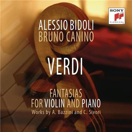 Giuseppe Verdi (1813-1901), Alessio Bidoli & Bruno Canino - Verdi - Fantasias for Violin and Piano Transcriptions By C.Sivori & A. Bazzini