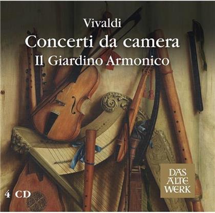 Il Giardino Armonico & Antonio Vivaldi (1678-1741) - Concerti Da Camera Vol.1-4 (4 CDs)
