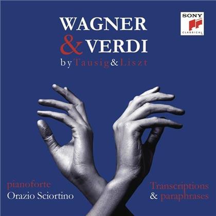 Giuseppe Verdi (1813-1901), Richard Wagner (1813-1883) & Sciortino Orazio - Wagner & Verdi - 1813-2013 -Transcriptions & Paraphrases byTausig & Liszt (2 CDs)
