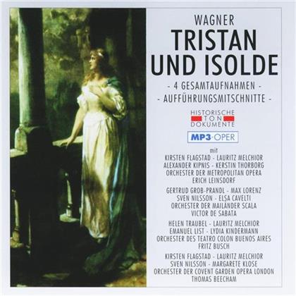 Kirsten Flagstad, Lauritz Melchior, Alexander Kipnis, Kerstin Thorborg, … - Tristan Und Isolde Mp3 - 4 Gesamtaufnahmen (2 CDs)