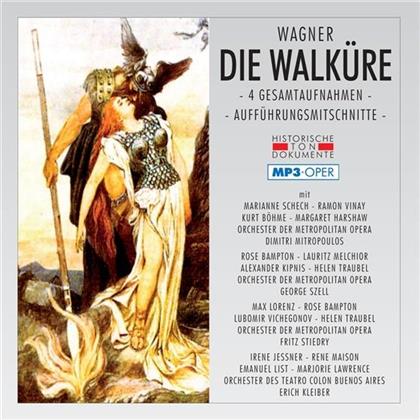 Marianne Schech, Ramon Vinay, Kurt Böhme, Margareth Harshaw, … - Die Walküre Mp3 - 4 Gesamtaufnahmen (2 CDs)