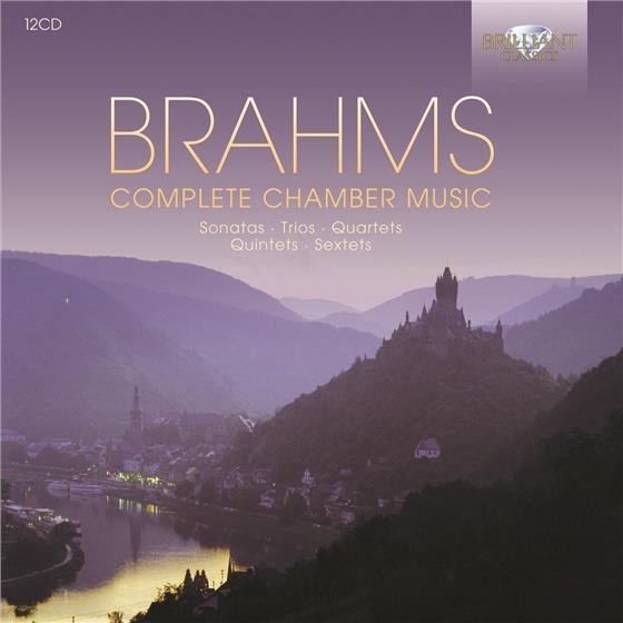 Brandis-Quartett & Johannes Brahms (1833-1897) - Complete Chamber Music - Komplette Kammermusikwerke (12 CDs)