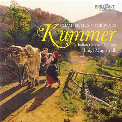 Italian Classical Consort, Casper Kummer, Italian Classical Consort & Luigi Magistrelli - Chamber Music for Winds - Kammermusik für Bläser