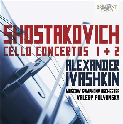 Alexander Ivashkin, Dimitri Schostakowitsch (1906-1975), Valery Polyansky & Moscow Symphony Orchestra - Cello Concertos 1 + 2 - Cellokonzerte 1 + 2