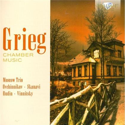 Moscow Trio & Edvard Grieg (1843-1907) - Chamber Music - Kammermusikwerke (3 CDs)