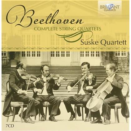 Suske Quartett & Ludwig van Beethoven (1770-1827) - Complete String Quartets - Streichquartette komplett (7 CDs)