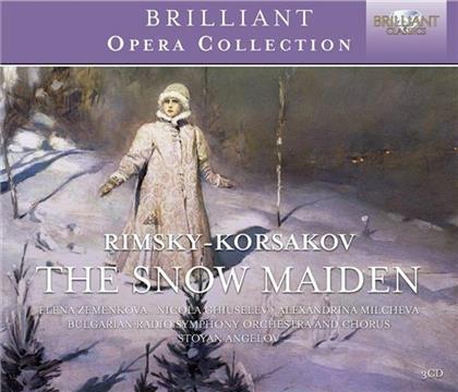 Elena Zemenkova, Nicola Ghiuselev, Alexandrina Milcheva, Nikolai Rimsky-Korssakoff (1844-1908), Stoyan Angelov, … - Snow Maiden (3 CDs)