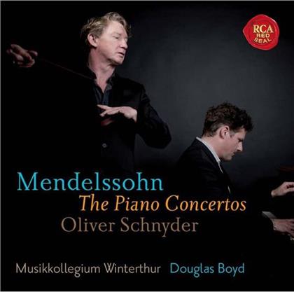 Oliver Schnyder, Boyd D., Musikkollegium Winterthur & Felix Mendelssohn-Bartholdy (1809-1847) - Die Klavierkonzerte