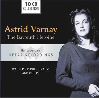 Astrid Varnay & Divers Komponisten - Bayreuth Heroine : Arien Aus Lohengrin, Die Walküre u.a. (10 CDs)