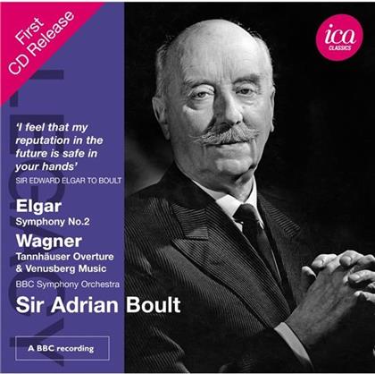 Sir Edward Elgar (1857-1934), Richard Wagner (1813-1883), Sir Adrian Boult, BBC Symphony Orchestra & BBC Chorus - Sinfonie Nr. 2