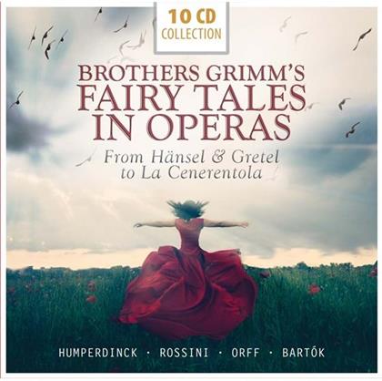 Engelbert Humperdinck (1854-1921), Gioachino Rossini (1792-1868), Carl Orff (1895-1982) & Béla Bartók (1881-1945) - Brothers Grimms Fairy Tales in Operas - From Hänsel & Gretel to la Cenerentola (10 CDs)