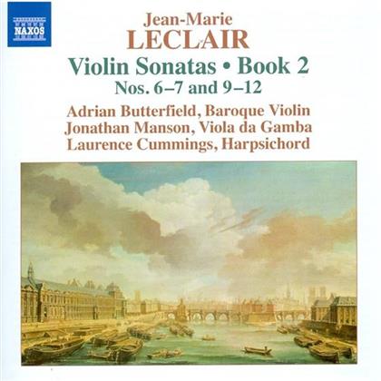 Jean-Marie Leclair (1697-1764), Adrian Butterfield, Jonathan Manson & Laurence Cummings - Violinsonaten Nr. 6-7 & 9-12