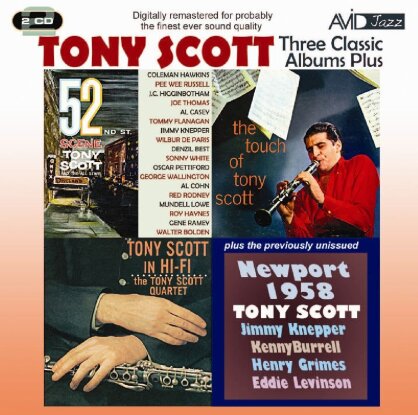 Tony Scott - 3 Classic Albums Plus (2 CDs)