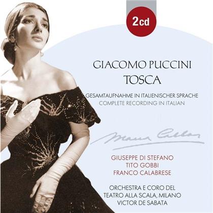 Maria Callas, Giuseppe Di Stefano, Tito Gobbi, Giacomo Puccini (1858-1924) & Victor De Sabata - Tosca (2 CDs)