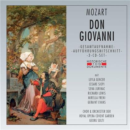 Leyla Gencer, Cesare Siepi, Sena Jurinac, Wolfgang Amadeus Mozart (1756-1791) & Sir Georg Solti - Don Giovanni (3 CD)