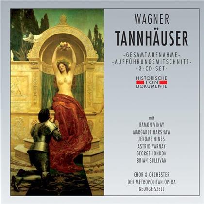 Ramon Vinay, Jerome Hines, Richard Wagner (1813-1883) & George Szell - Tannhäuser (3 CD)