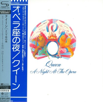 Queen - A Night At The Opera - --- Limited Edition Papersleeve (Japan Edition)